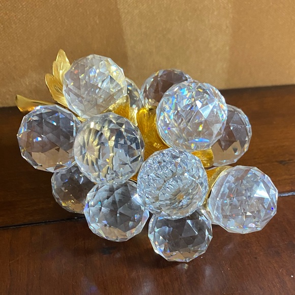 Swarovski crystal grape retired piece